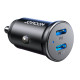 JOYROOM CCN06 cargador de dispositivo móvil Universal Negro Encendedor de cigarrillos Auto